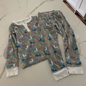 Roller Rabbit Christmas Pajamas- worn once